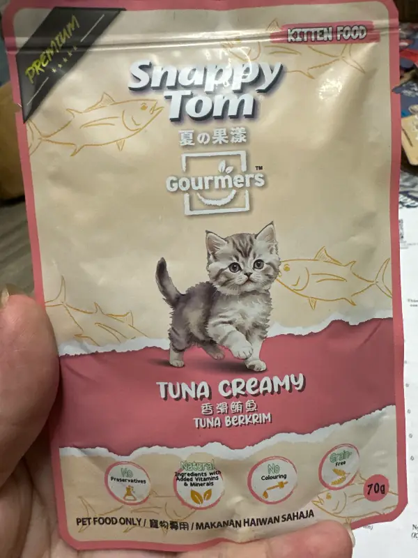 Pate Snappy tom kitten